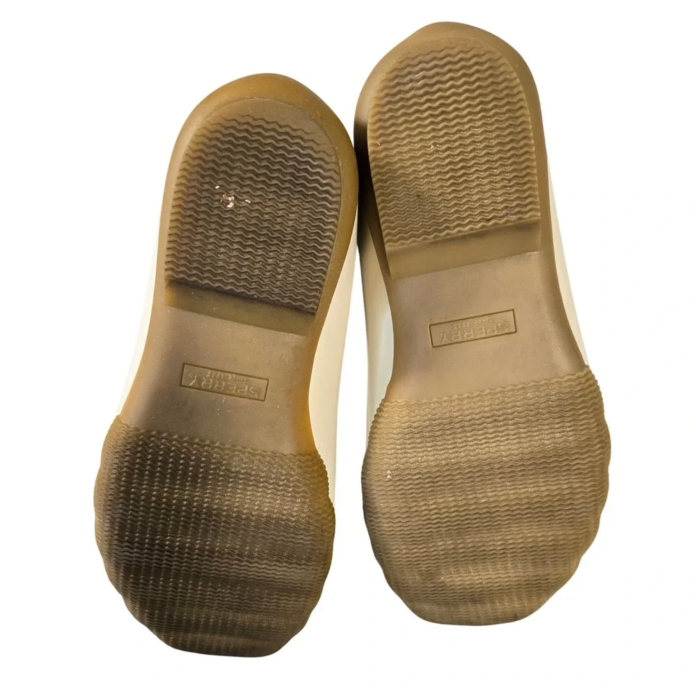 Sperry Saltwater Duck Boots Womens Grey Wool Ivory Rubber‎ STS82473
